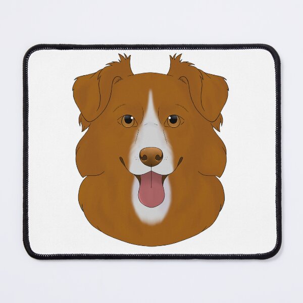 Item preview, Australian shepherd red and white designed and sold by Cynthiaetal.