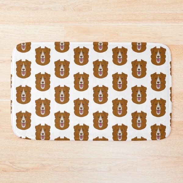 Item preview, Australian shepherd red and white designed and sold by Cynthiaetal.