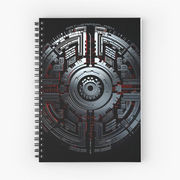 Item preview, Streetwear cyber techno pattern designed and sold by ArtWearSplash.