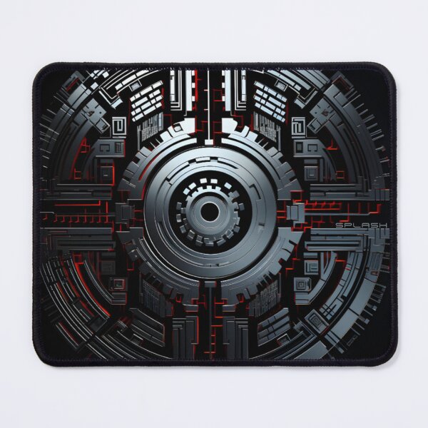 Item preview, Streetwear cyber techno pattern designed and sold by ArtWearSplash.
