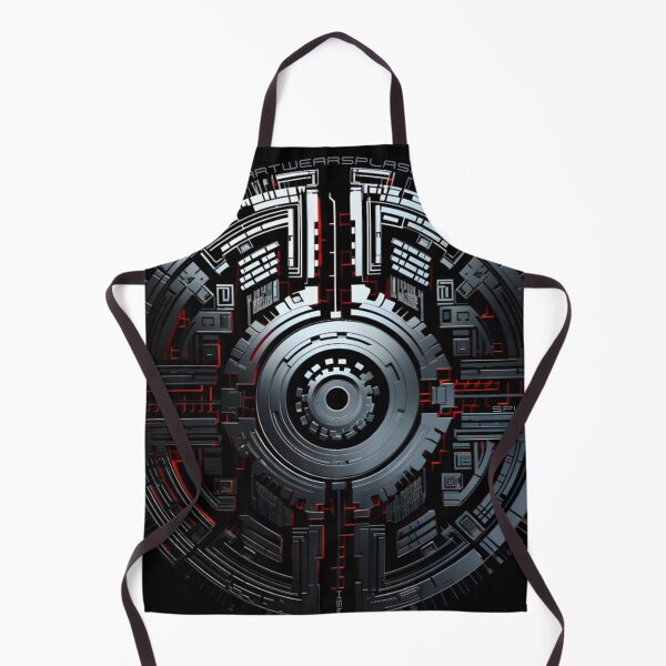 Item preview, Streetwear cyber techno pattern designed and sold by ArtWearSplash.