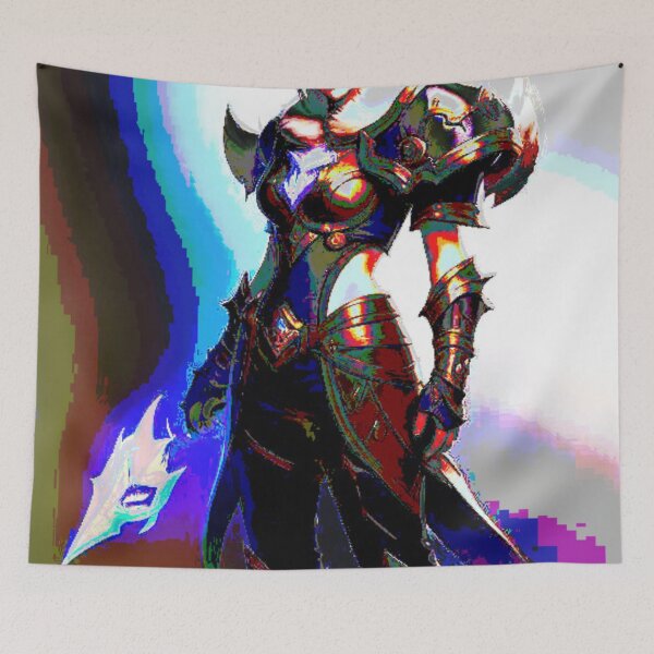Item preview, Blonde Warrior (Anime) designed and sold by Buckwig.