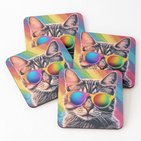 Item preview, Colorful Cat designed and sold by PixelRealm.