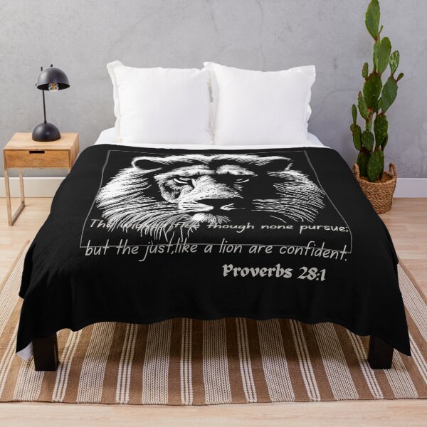 Item preview, proverbs 28:1 Be Confident  designed and sold by Diseno-Devino.