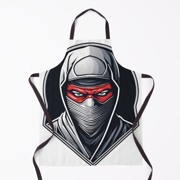 Item preview, Modern Ninja with Mask Red Ribbon designed and sold by Salimgor Hangaround Music.