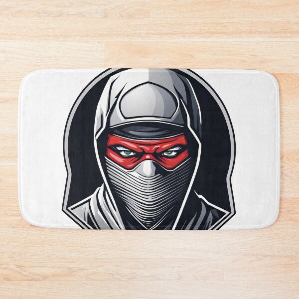 Item preview, Modern Ninja with Mask Red Ribbon designed and sold by Salimgor Hangaround Music.