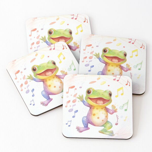 Item preview, Cute singing frog designed and sold by cute-animals99.