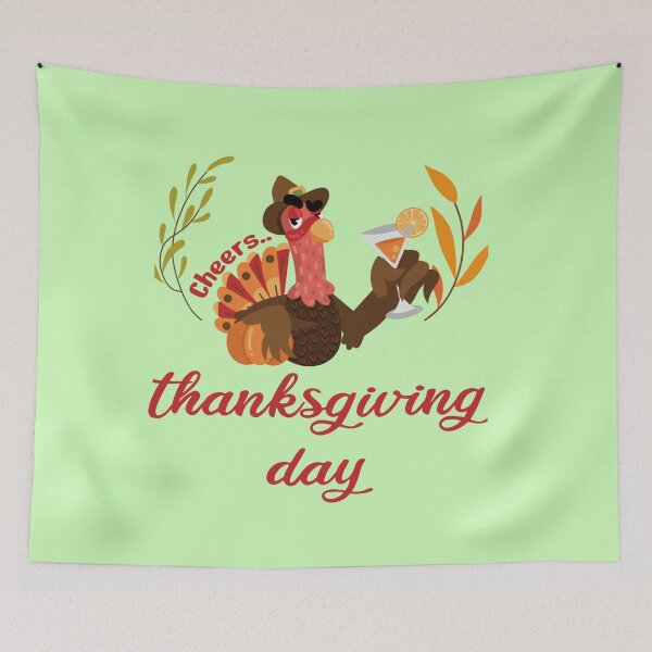 Item preview, Thanksgiving merry turkey graphic symbol designed and sold by JaroDesign2023.
