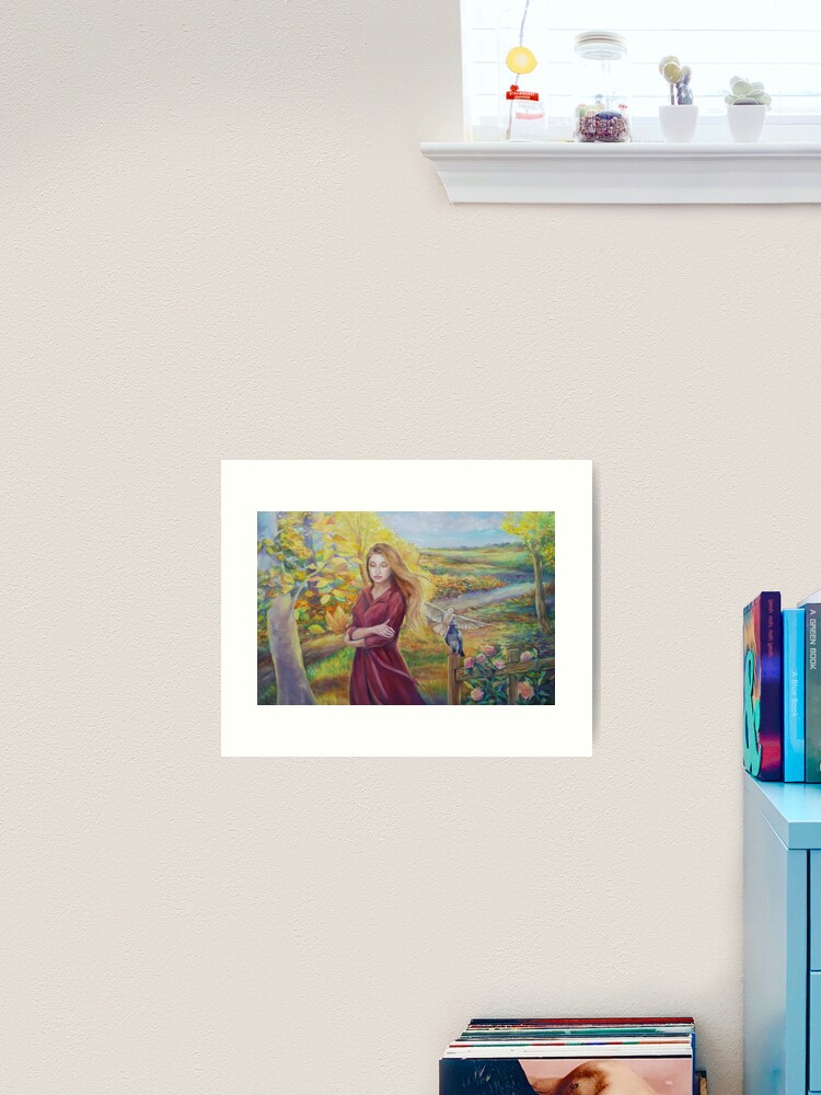 Thumbnail 2 of 3, Art Print, Autumn Reverie designed and sold by Anthropolog.