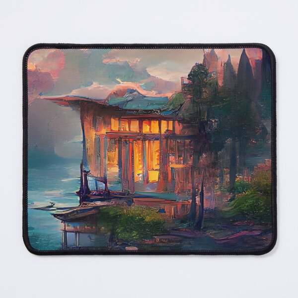Item preview, Abstract Lake House designed and sold by AceOfTowers.