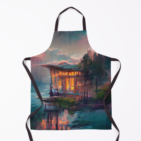 Item preview, Abstract Lake House designed and sold by AceOfTowers.