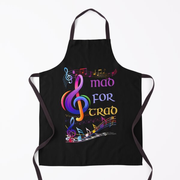 Item preview, Mad For Trad Irish Music Themed T-shirts, Irish Trad Music Shirts, Stickers designed and sold by Urban-Celt.