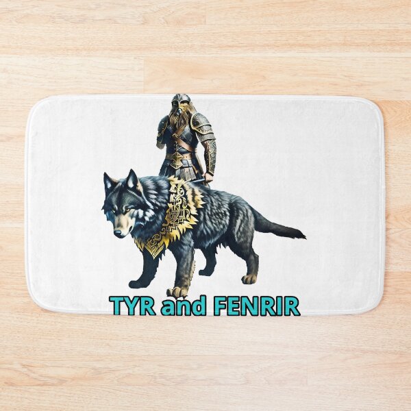 Item preview, Tyr and Fenrir designed and sold by Tucker Buddies.