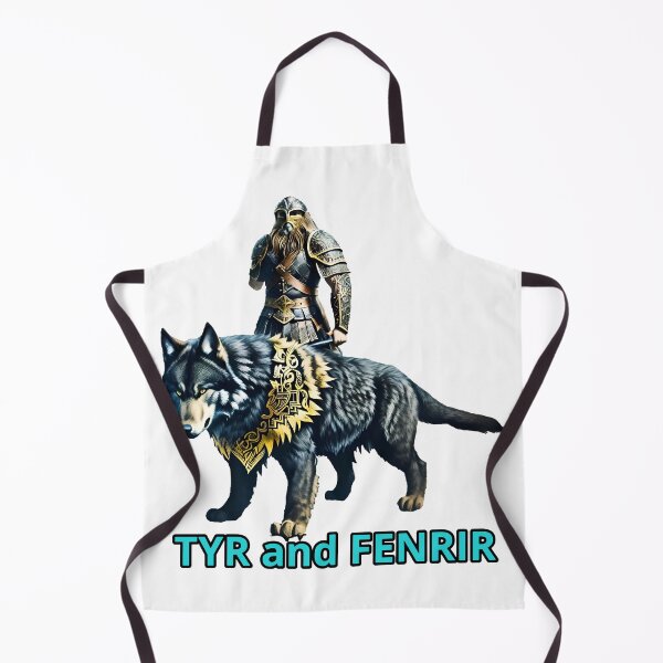 Item preview, Tyr and Fenrir designed and sold by Tucker Buddies.