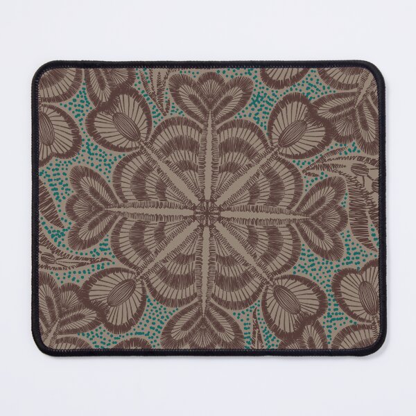 Item preview, vintage lace pattern in patina colors designed and sold by rysunki-malunki.