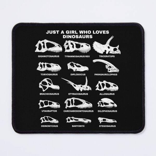 Item preview, Just a girl who loves dinosaurs designed and sold by NicGrayGraphic.