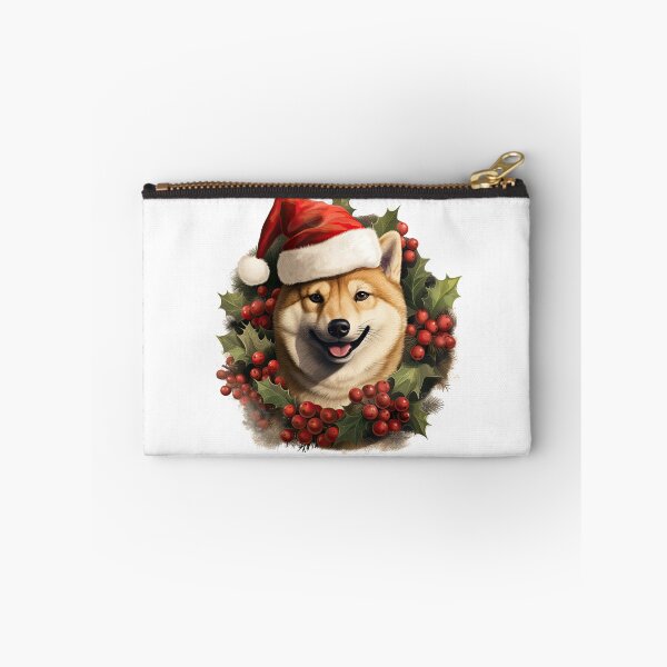 Item preview, Navidad Shiba designed and sold by Arthoughts.