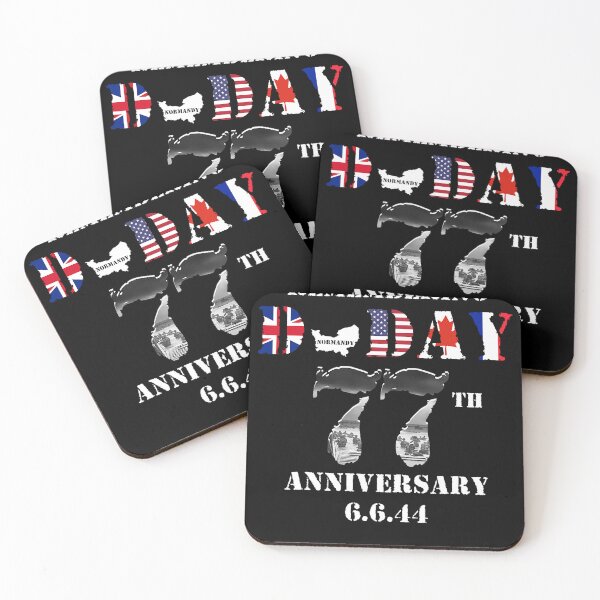 Item preview, 77th Anniversary Of D-Day 1944 June 6 WWII Memorial Veteran designed and sold by defabiosofxs.