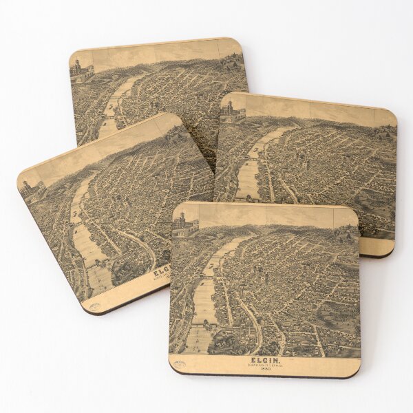 Item preview, Elgin, Illinois (1880) designed and sold by allhistory.