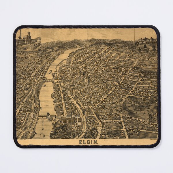 Item preview, Elgin, Illinois (1880) designed and sold by allhistory.