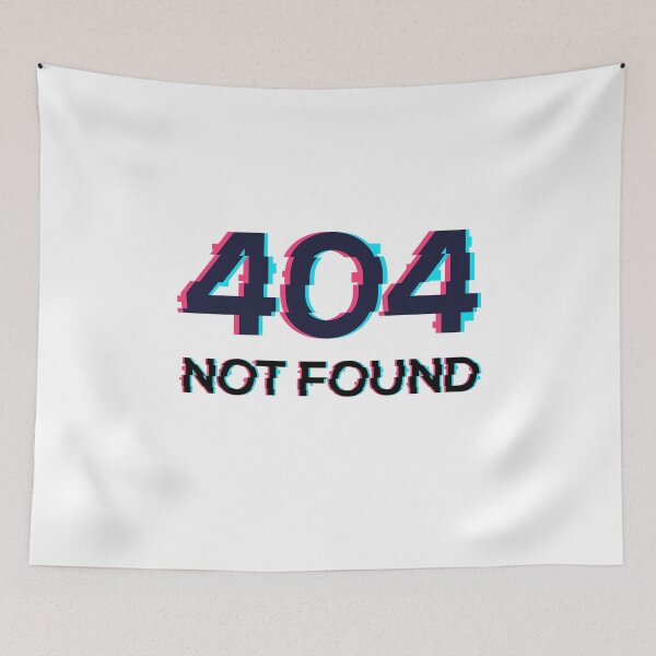 Item preview, 404 Not Found designed and sold by Sarate2045.