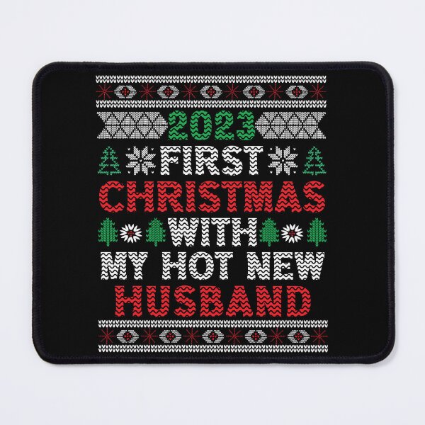 Item preview, 2023 First Christmas with My Hot New Husband designed and sold by NessiCreates.