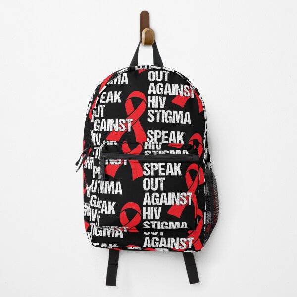 Item preview, AIDS HIV Awareness Speak Out Against HIV Stigma Red Ribbon designed and sold by EagmianPheolea.
