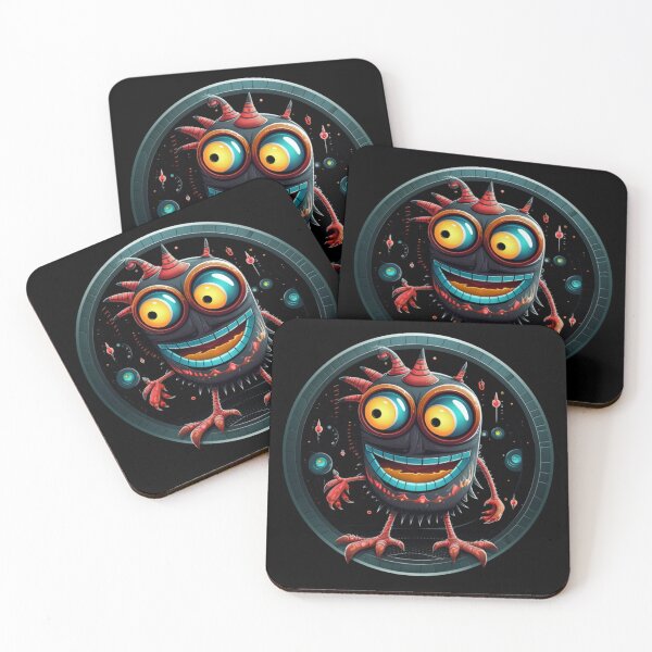 Item preview, FUNNY CARTOON CREATURE RETROFUTURISM 1 designed and sold by justyna-s28.
