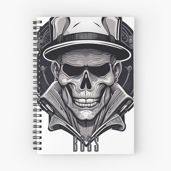 Item preview, Skull mafia boss with lettering designed and sold by Salimgor Hangaround Music.