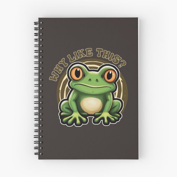 Item preview, boho frog designed and sold by ZenStickConcept.