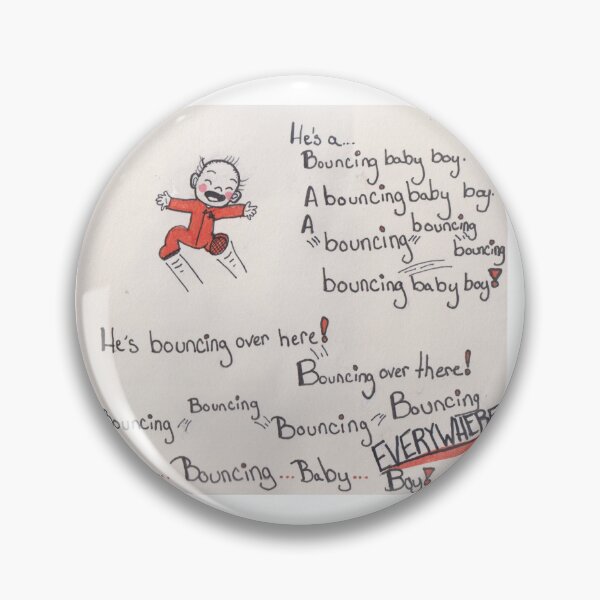 Item preview, Un bebé que rebota designed and sold by HallowMummy.