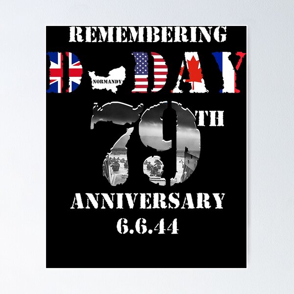 Item preview, 79th Anniversary Of D-Day 1944 June 6 WWII Memorial Veteran  (1) designed and sold by defabiosofxs.