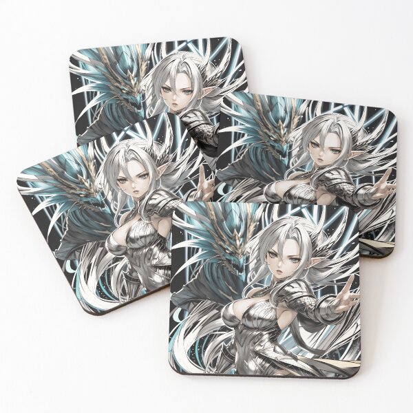 Item preview, Anime girl and her dragon designed and sold by NoP-Store.