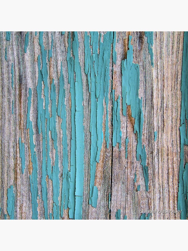 Shabby rustic weathered wood turquoise by chihuahuashower