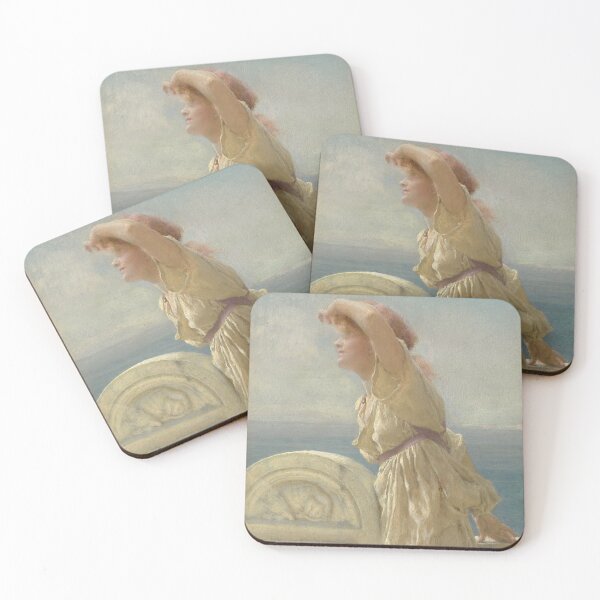 Item preview, Hopeful (1909) - Lawrence Alma Tadema designed and sold by SALON DES ARTS.