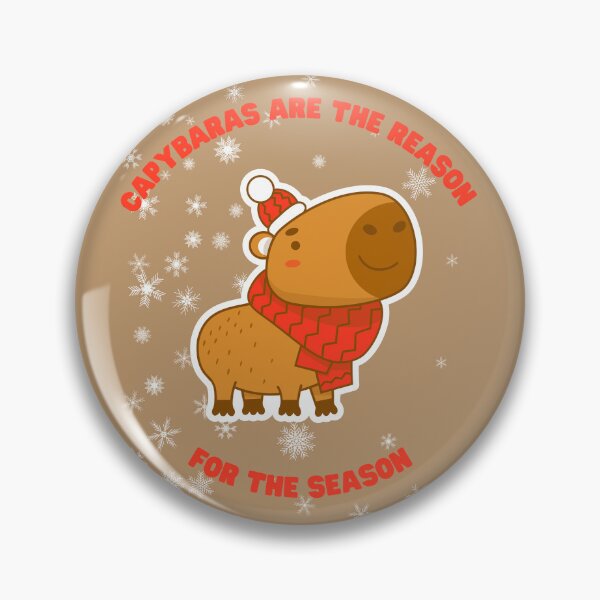 Item preview, capybaras are the reason for the season designed and sold by Emiliusz.