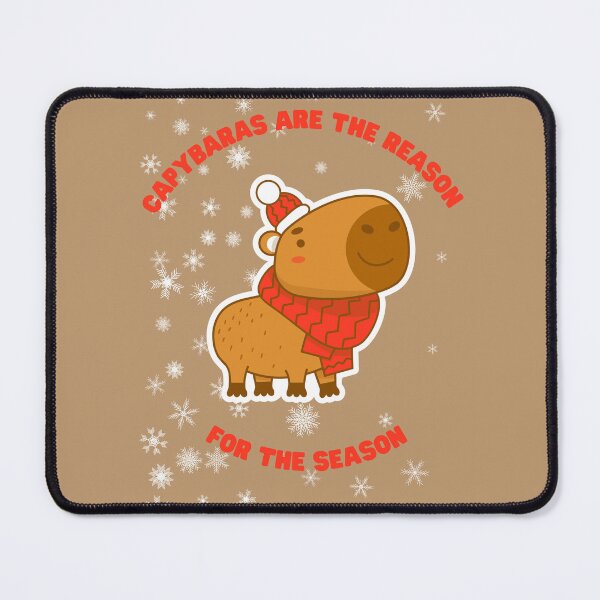 Item preview, capybaras are the reason for the season designed and sold by Emiliusz.