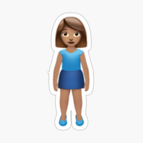 Item preview, Standing emoji designed and sold by TicaCreations.