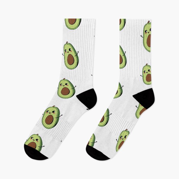 Item preview, Cute And Happy Avocado Smiling With Waving Arms - Avocado designed and sold by thespecialtyhub.