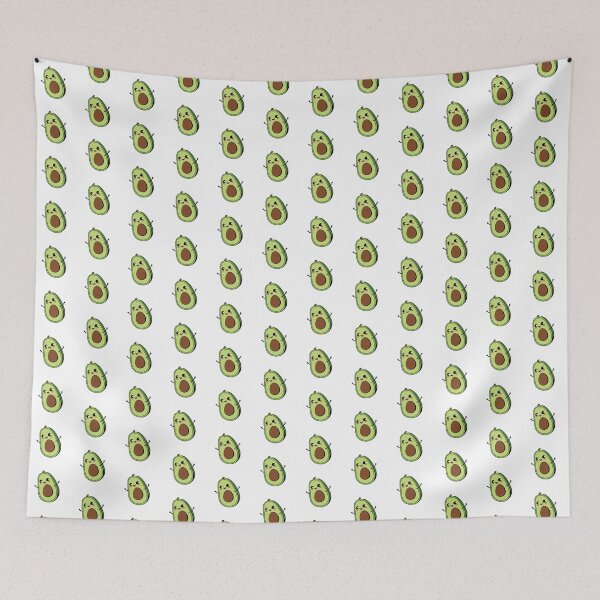 Item preview, Cute And Happy Avocado Smiling With Waving Arms - Avocado designed and sold by thespecialtyhub.