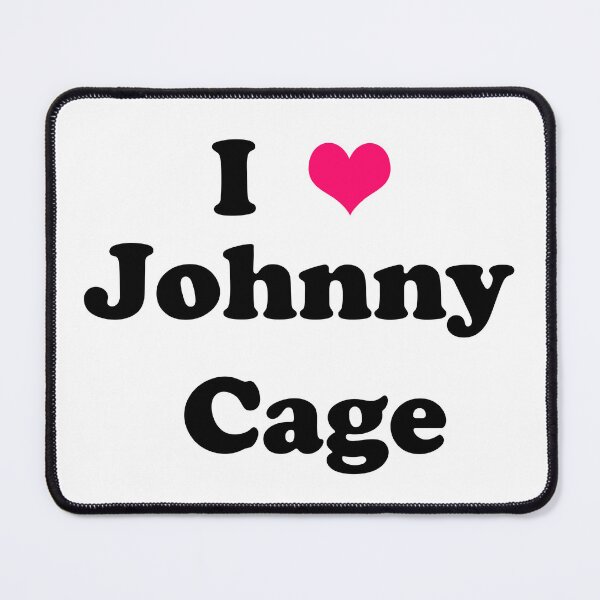 Item preview, Copy of Johnny Cage - I love Johnny Cage black designed and sold by mondyexo.