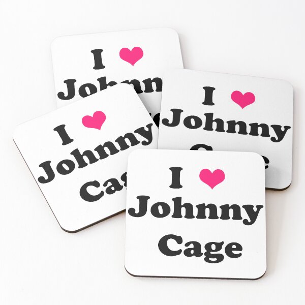 Item preview, Copy of Johnny Cage - I love Johnny Cage black designed and sold by mondyexo.