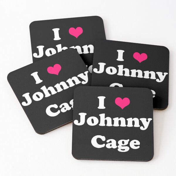 Item preview, Copy of Copy of Johnny Cage - I love Johnny Cage white designed and sold by mondyexo.