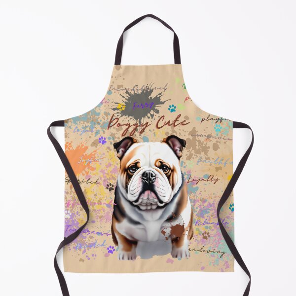 Artikelvorschau, Bulldoggen-Ausdrücke: Charme in einem Wirbelsturm aus Farben entworfen und verkauft von Omarupattern51.