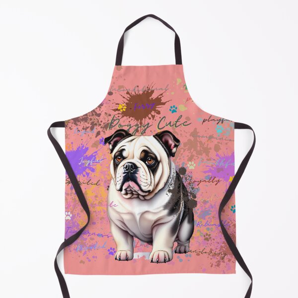 Artikelvorschau, Malerische Bulldogge: Kunst und Freundschaft in Farbe entworfen und verkauft von Omarupattern51.