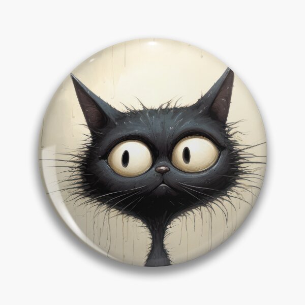Item preview, Cartoon cat in the rain designed and sold by Pixelartistin.