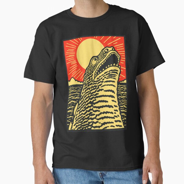 Vista previa del artículo con la obra «Godzilla en el mar», diseñado y vendido por NatureStyle555.