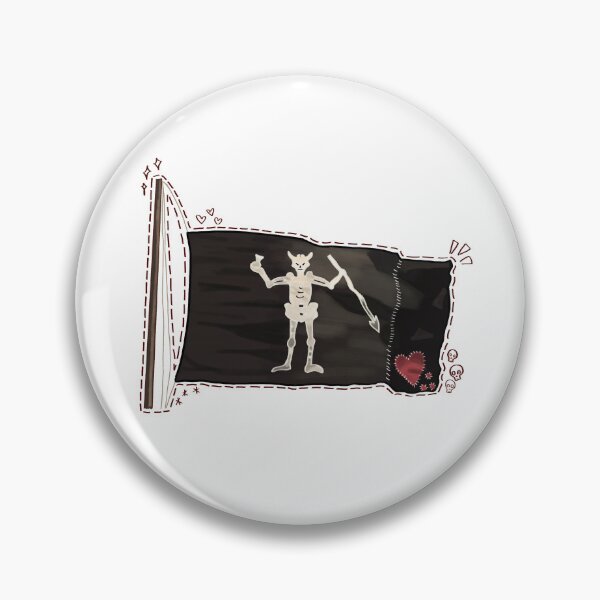Item preview, Our Flag Means Death skull flag - Blackbeard's flag  designed and sold by doodlesbynish.