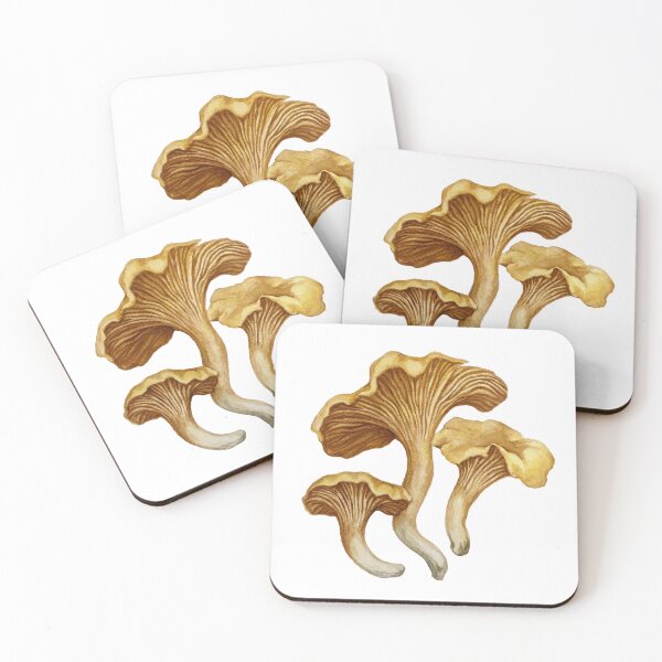 Item preview, Chanterelles (watercolor) designed and sold by Ronja-L-art.