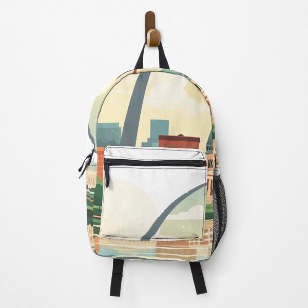 Item preview, St Louis Skyline, Wes Anderson Style designed and sold by Skyline-Design5.